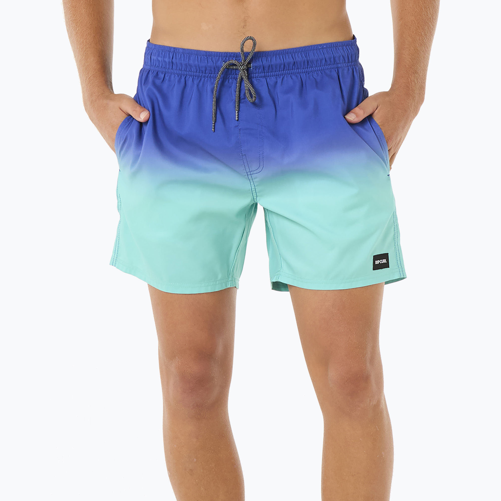 Pánske plavecké šortky Rip Curl Laze Fade Volley electric cobalt (Laze Fade Volley 0B8MBO)