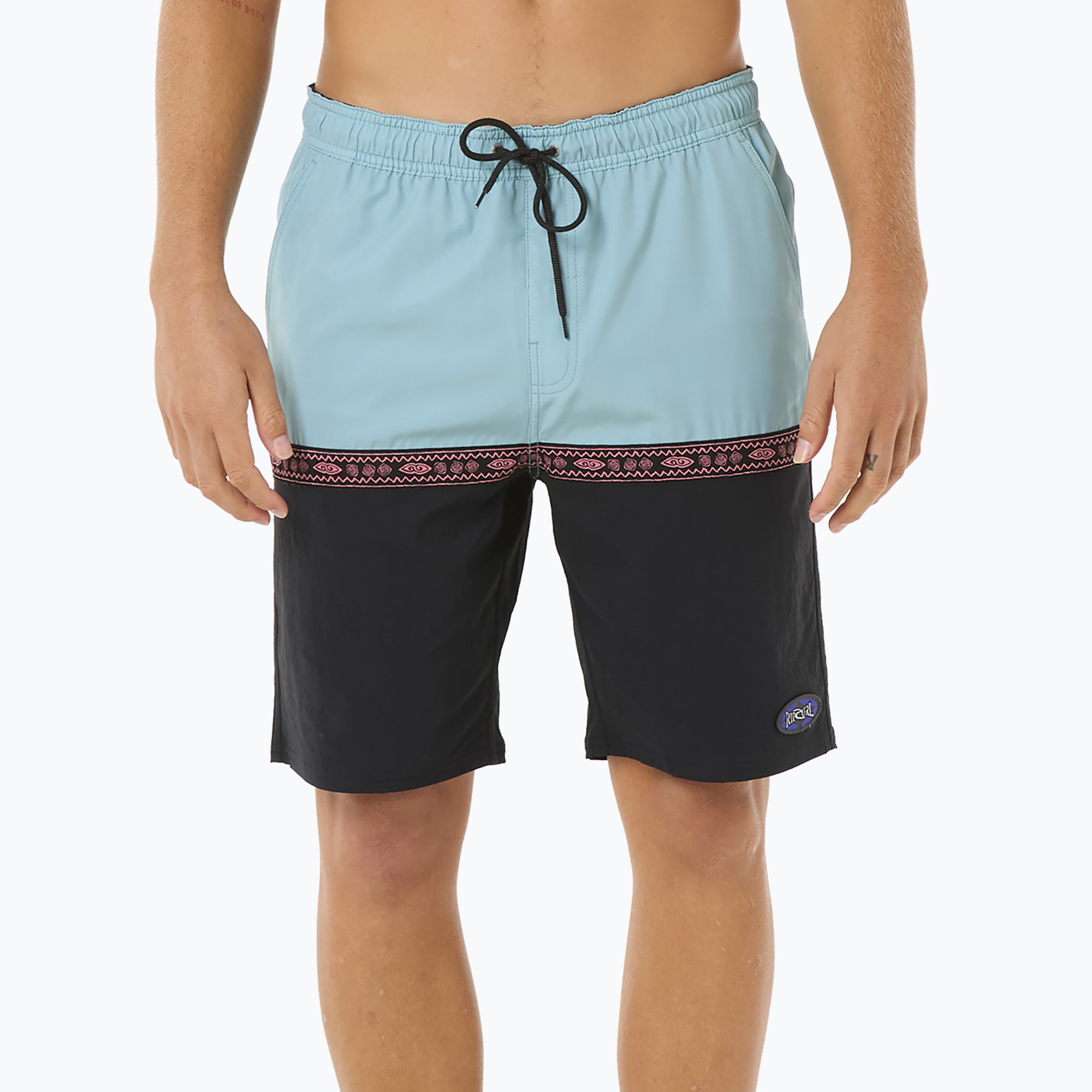Szorty kąpielowe męskie Rip Curl Raw Energy Split Volley black 