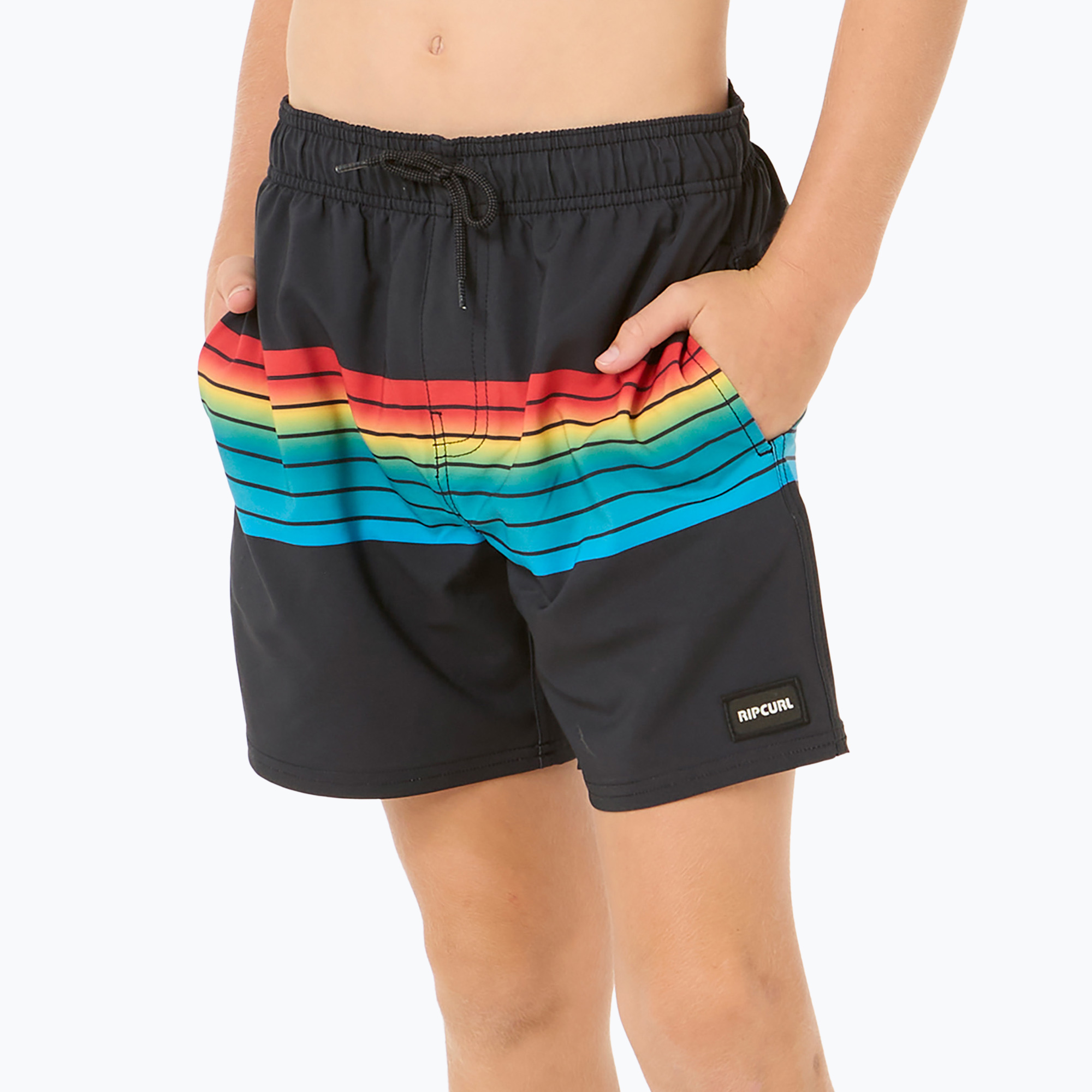 Detské plavecké šortky Rip Curl Surf Revival Volley black (Surf Revival Volley 04JBBO)