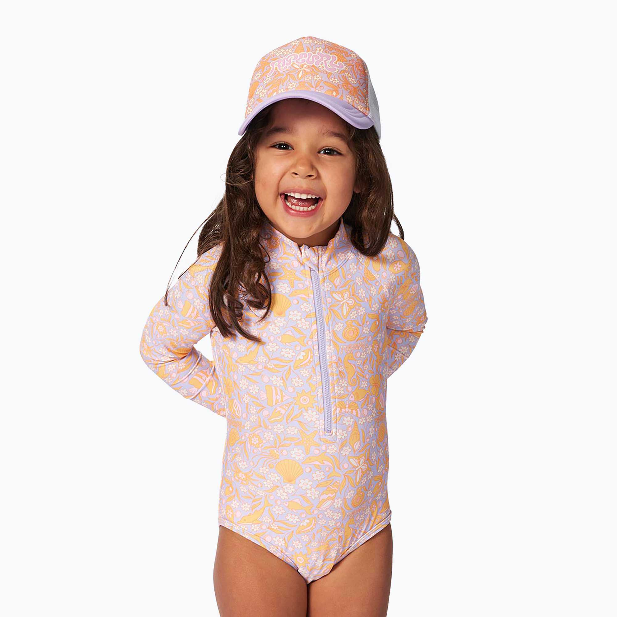 Rip Curl Rainbow Tide Surfsuit детски бански костюм от една част многоцветен