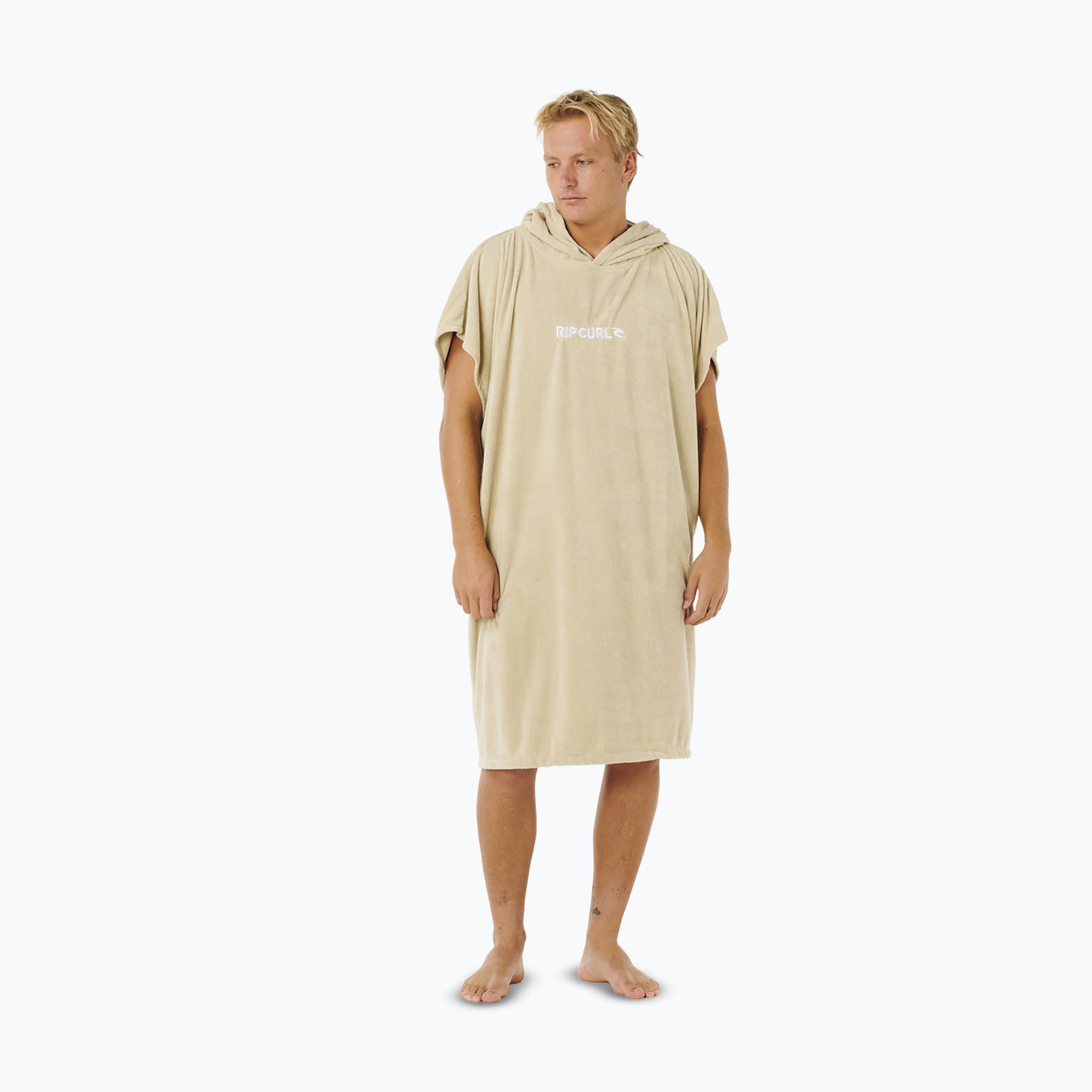 Мъжко пончо Rip Curl Brand Hooded khaki