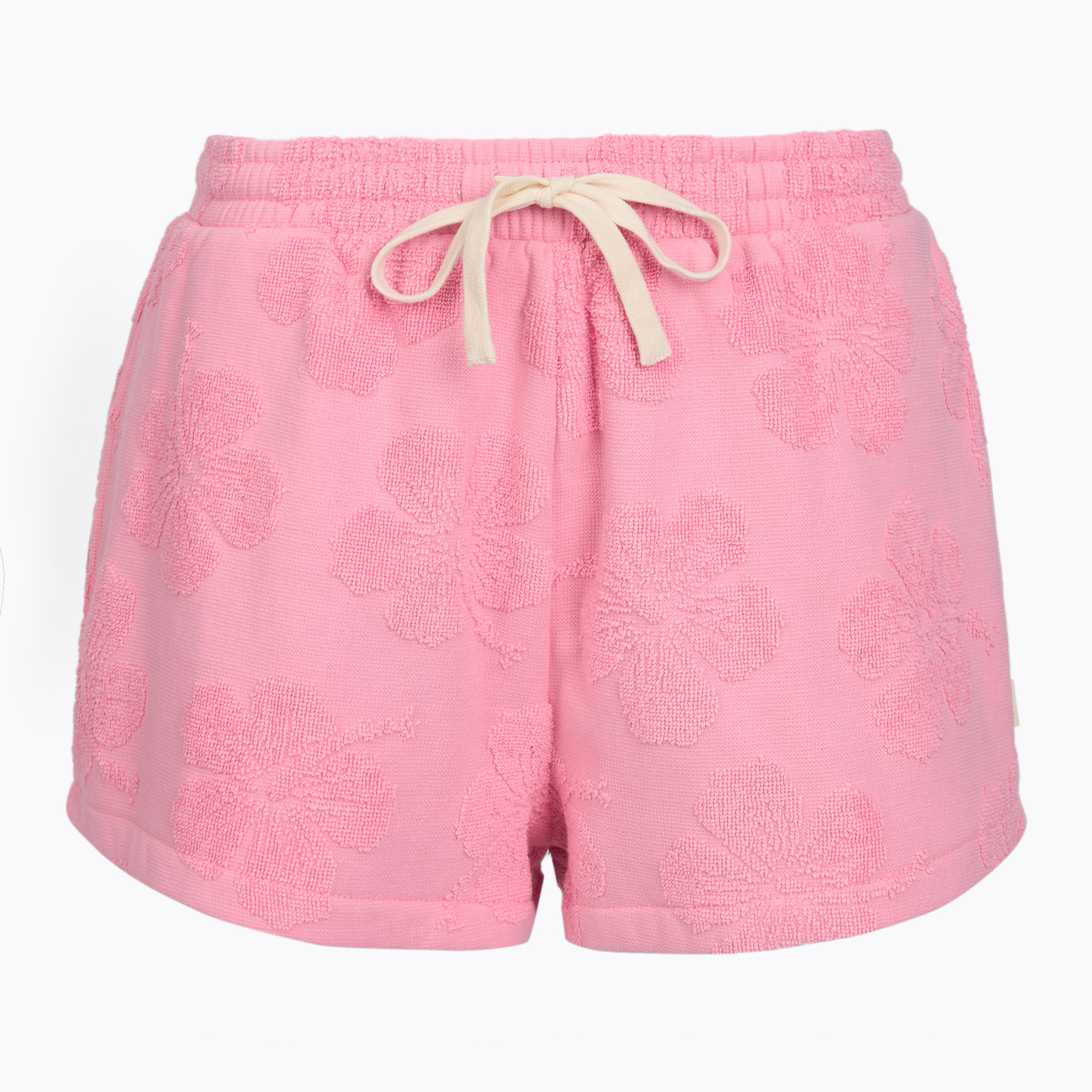 Spodenki damskie Rip Curl Paradise Terry Beach Short pink
