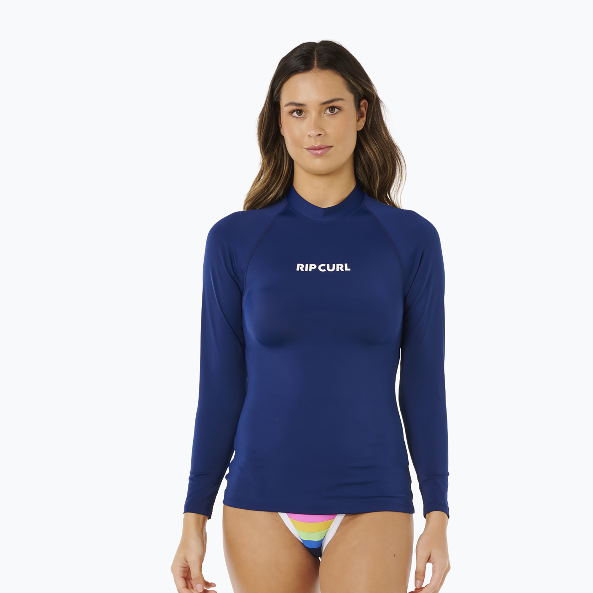 Дамска блуза с дълъг ръкав за плуване Rip Curl Classic Surf UPF Rashguard dark navy