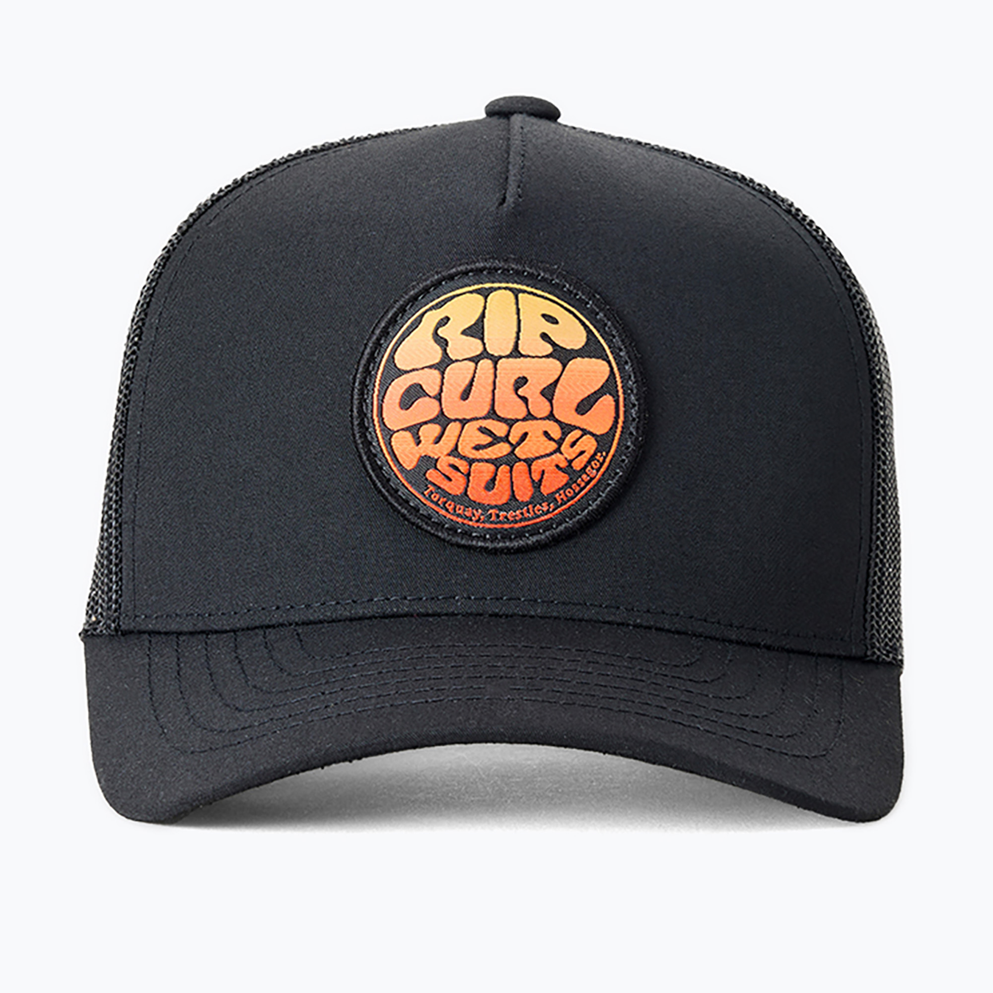 Детска шапка с козирка Rip Curl Wetsuit Icon Trucker washed black