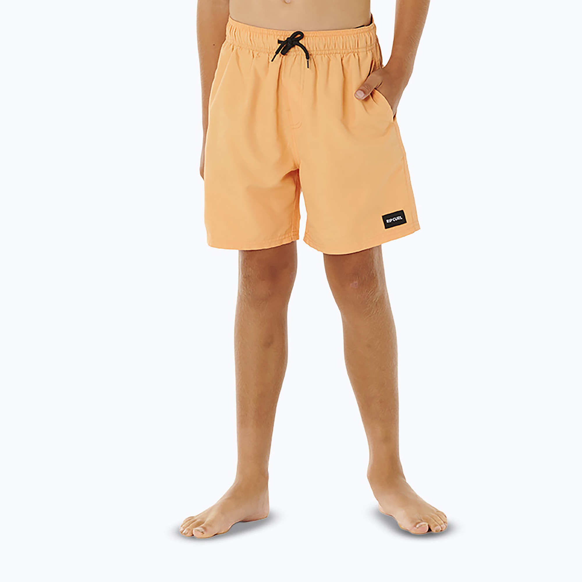Детски плажни шорти Rip Curl Offset Volley mandarin set