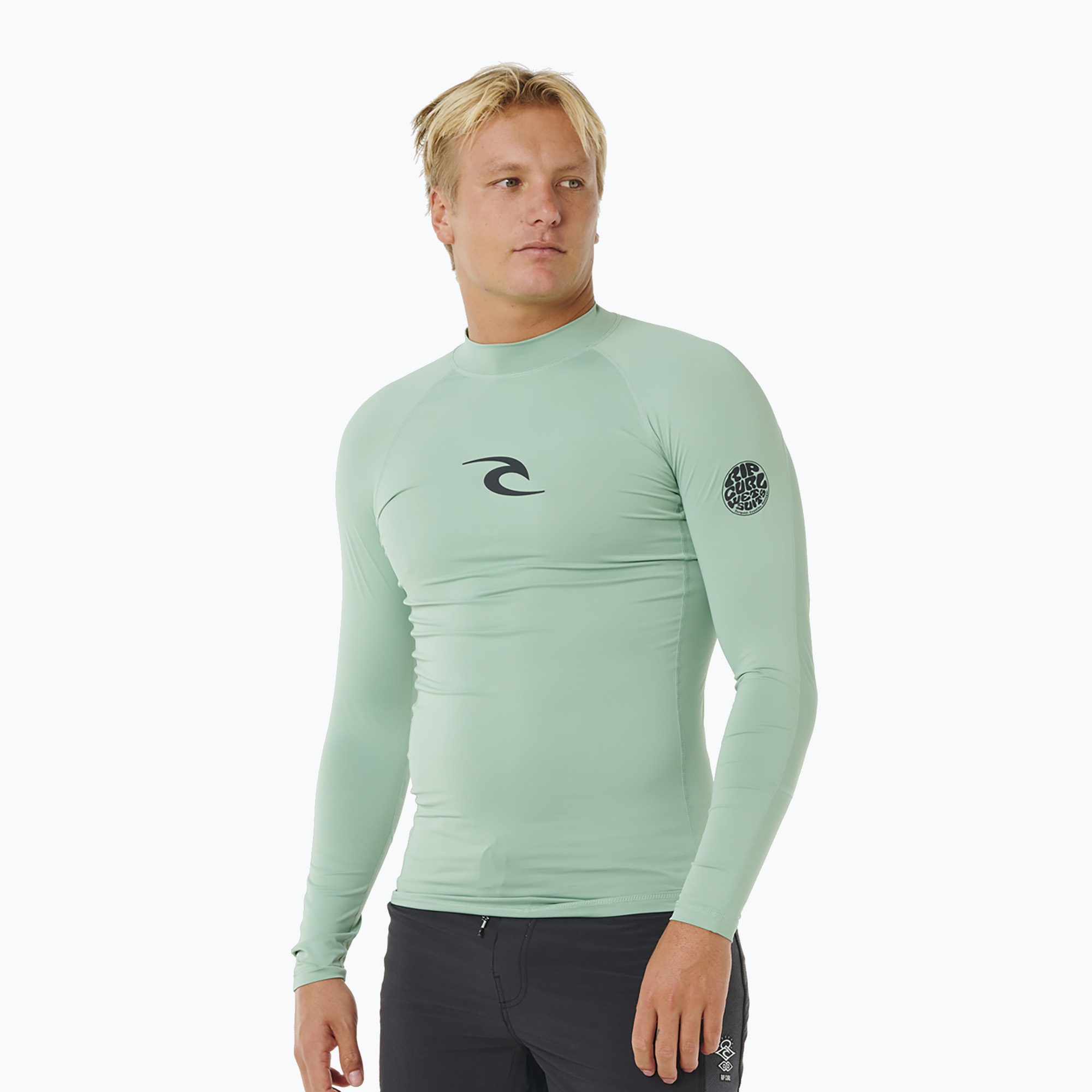 Longsleeve do pływania męski Rip Curl Waves Upf Perf aloe 