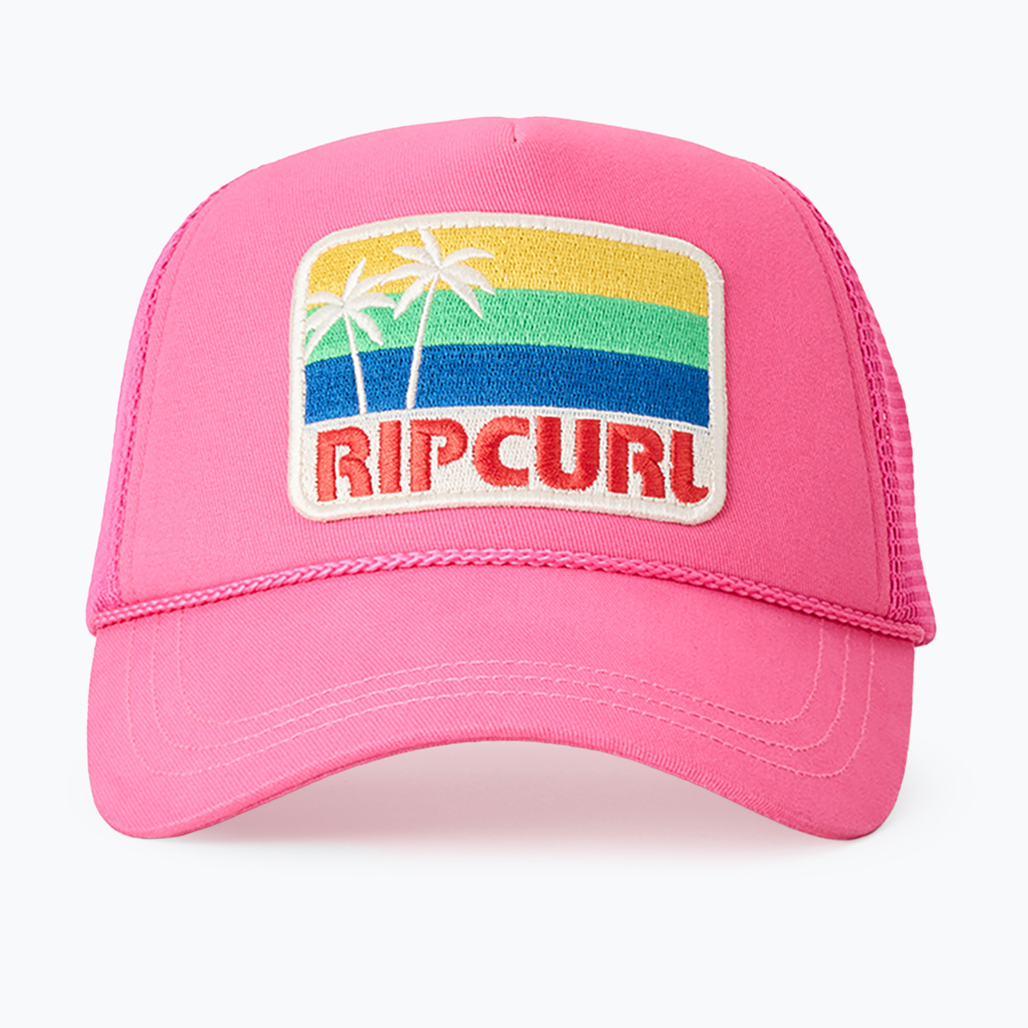 Дамска шапка с козирка Rip Curl Mixed Revival Trucker hot pink