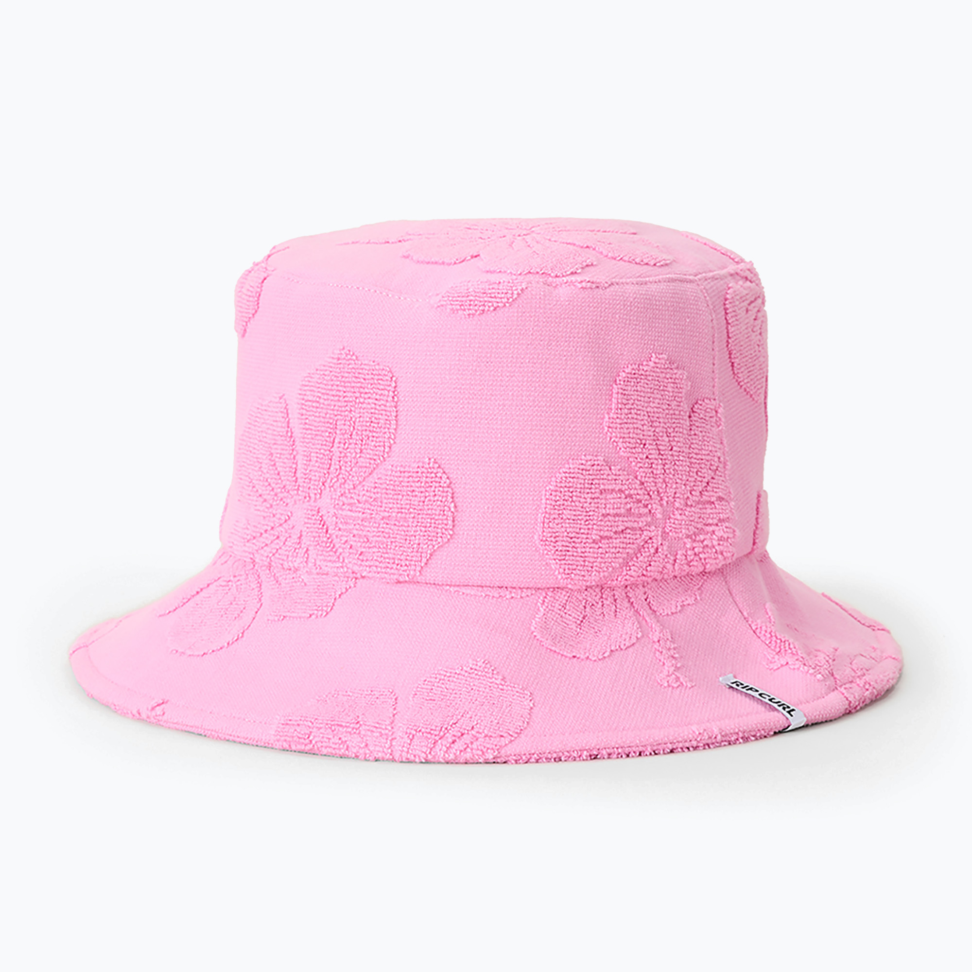 Дамска шапка с периферия Rip Curl Sun Rays Terry UPF Bucket Hat pink
