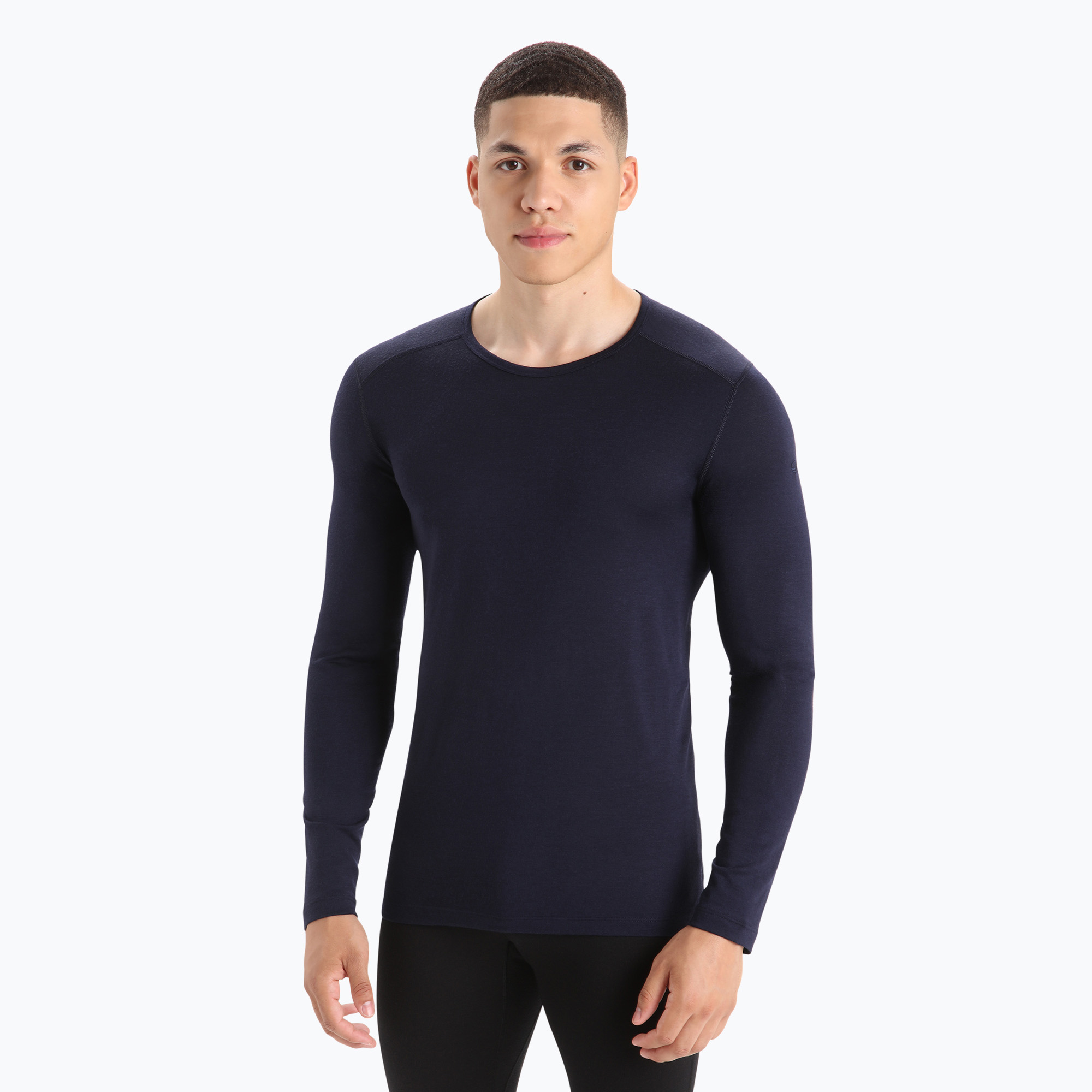 Herren Thermo-T-Shirt icebreaker 200 Oasis navy blau IB1043654011 (200 Oasis Crewe IB1043654011)