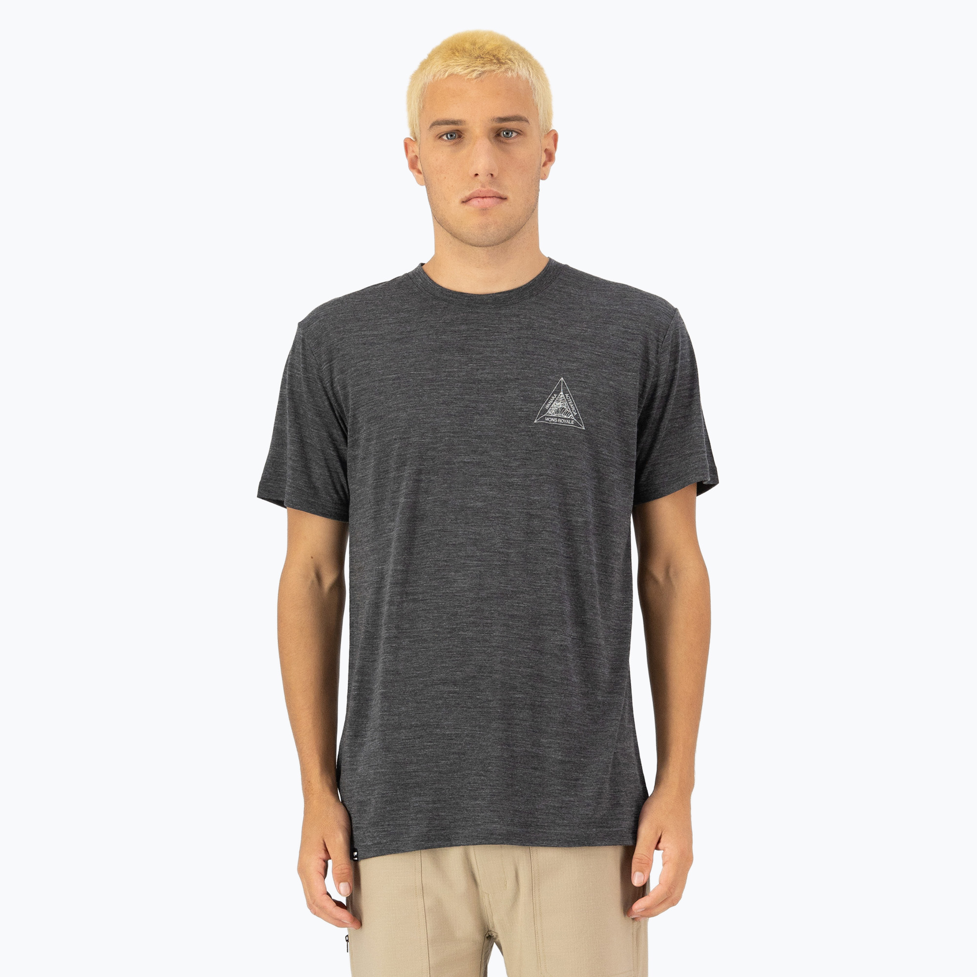 Мъжка термо риза Mons Royale Zephyr Tencel smoke