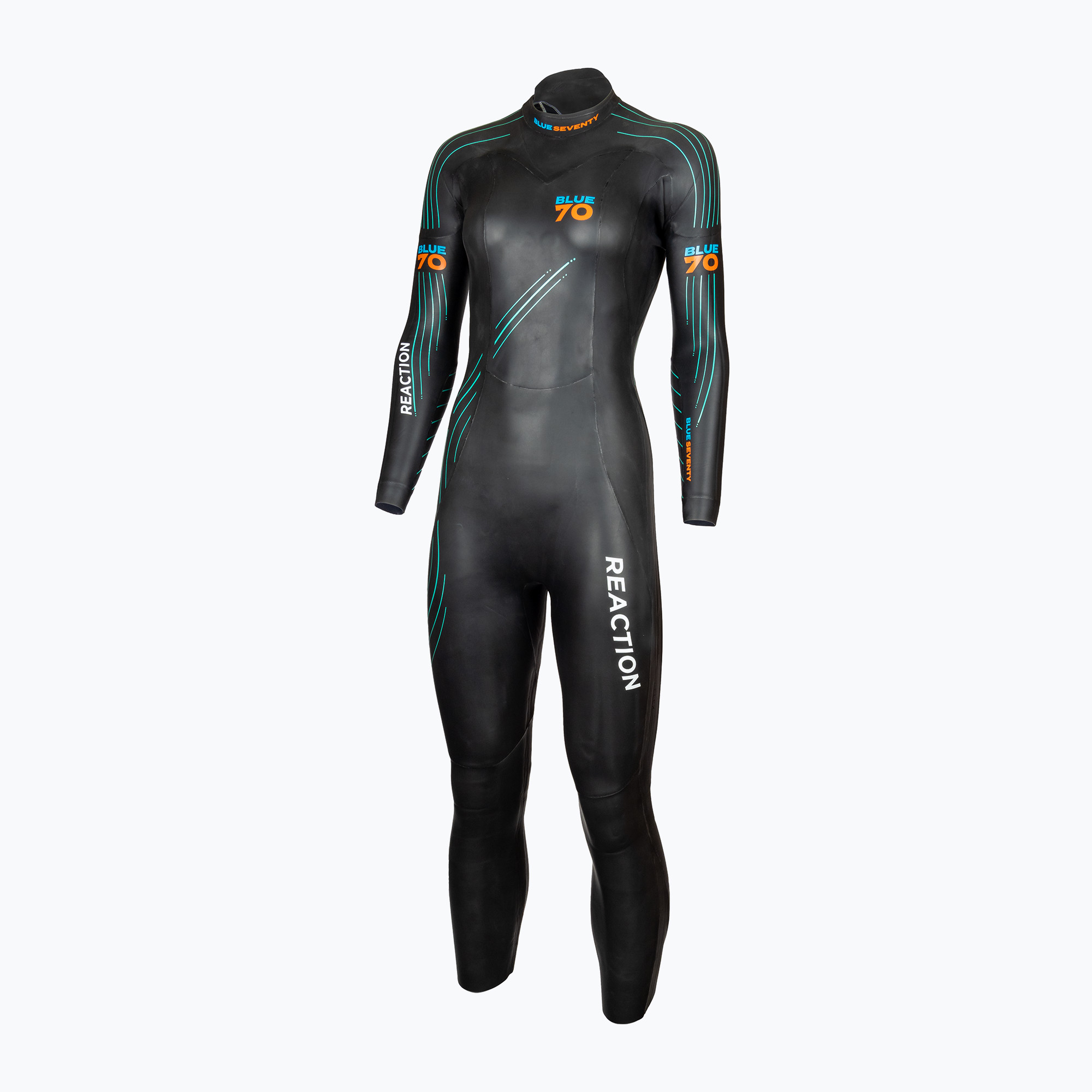 Pianka triathlonowa damska BlueSeventy Reaction 2022 1,5 mm black 