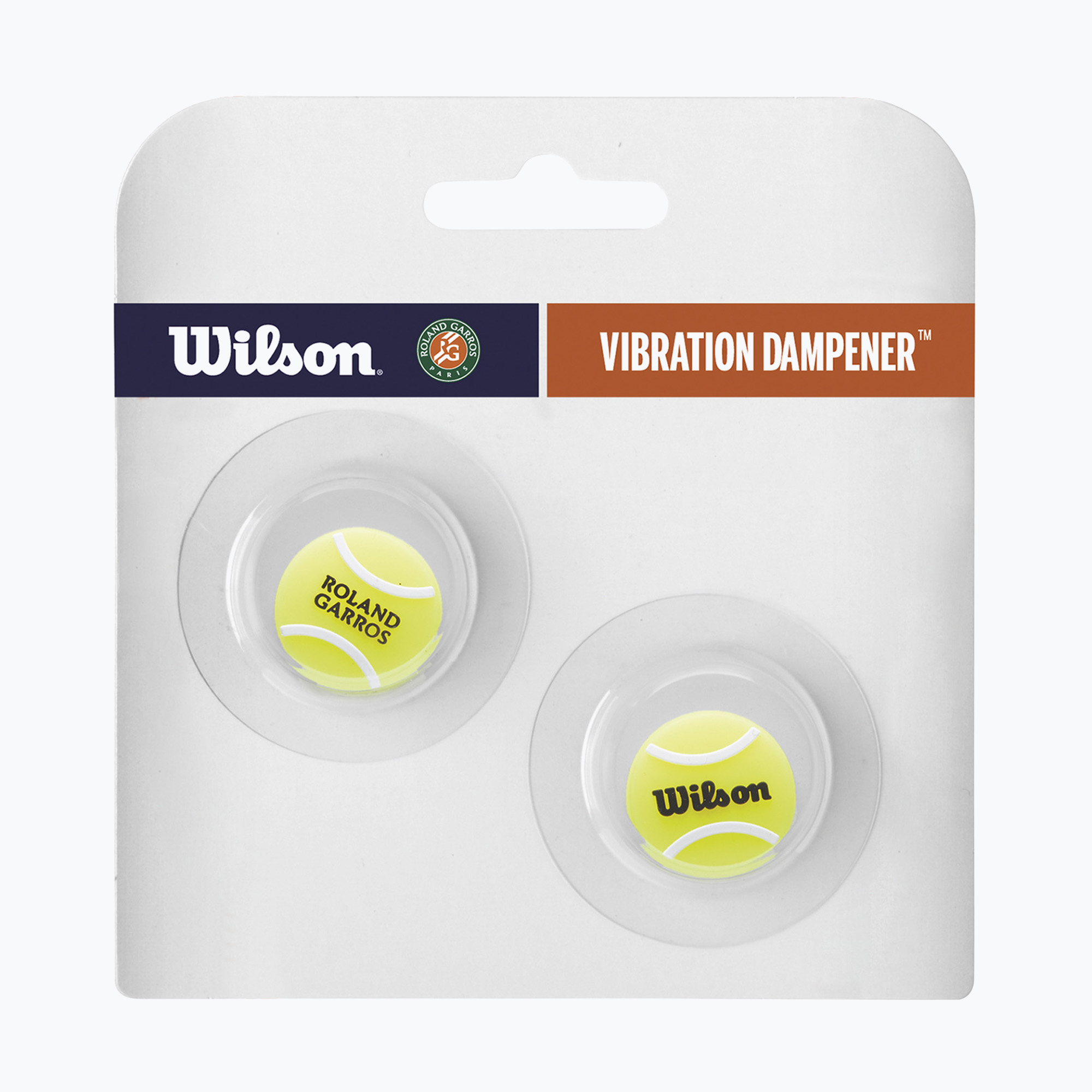 Wilson Roland Garros teniszlabda rezgéscsillapító 2 db. sárga/ fekete/ fehér (Roland Garros Tennis Ball WR8403801001)