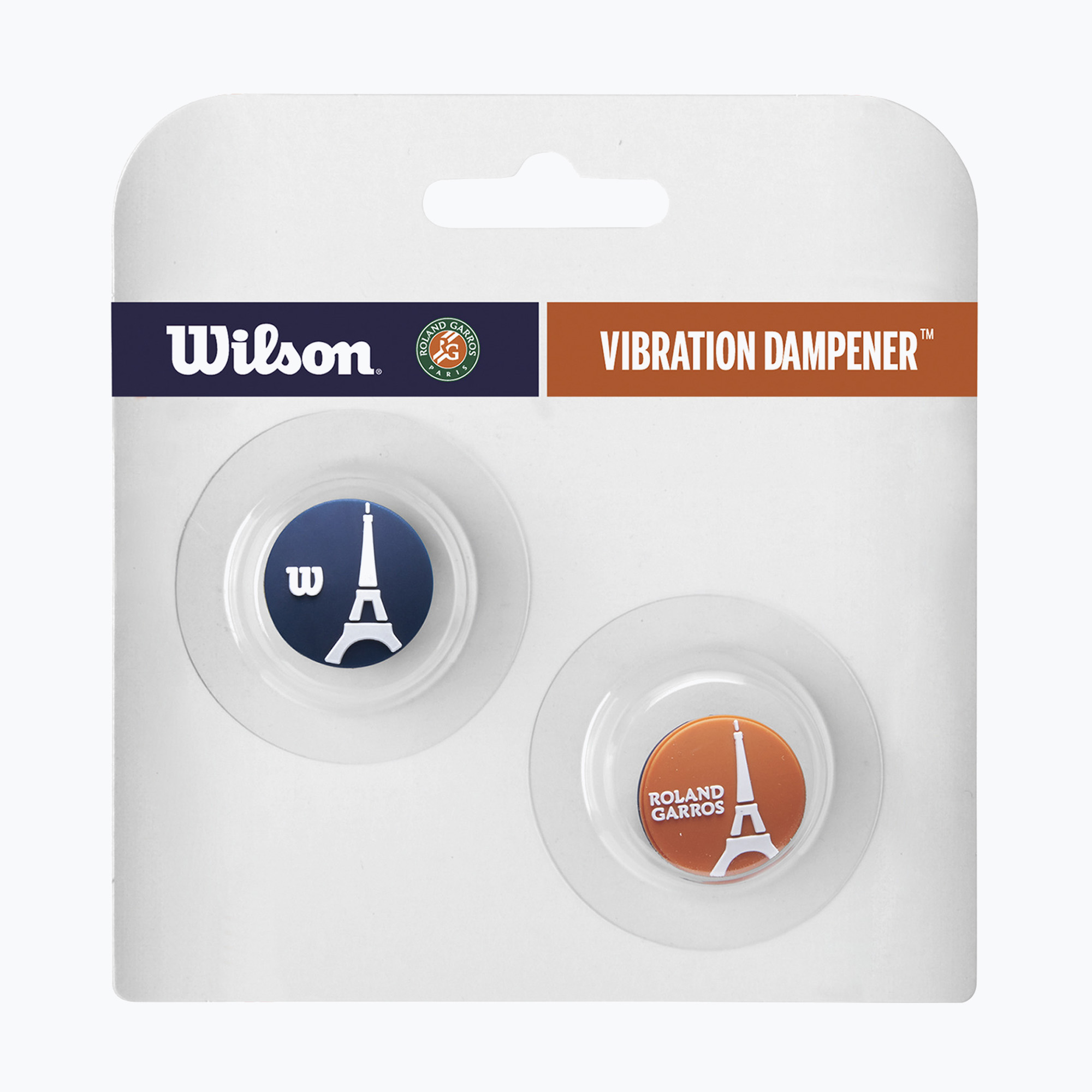 Wilson Roland Garros Eiffel torony lengéscsillapító 2 db kék/ narancs/ fehér (Roland Garros Eiffel Tower WR8403901001)