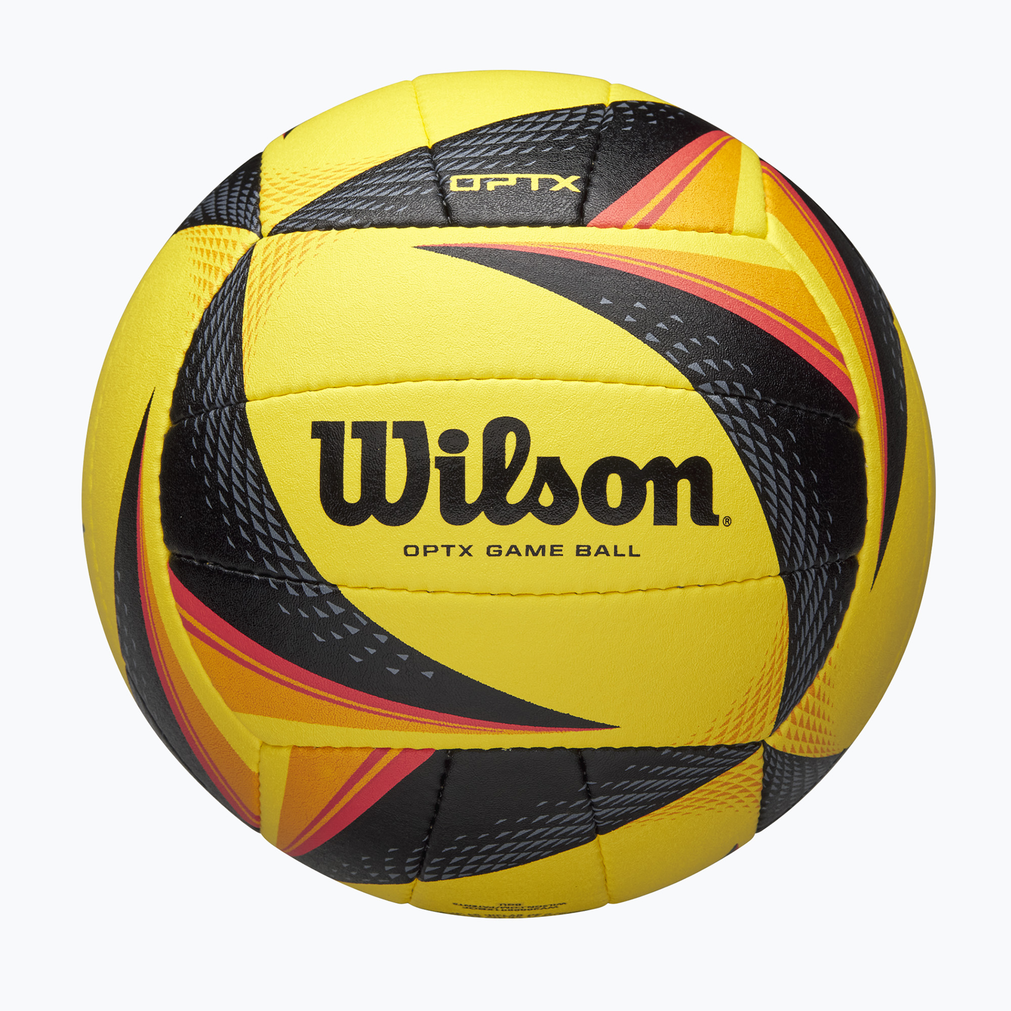 Piłka do siatkówki Wilson OPTX AVP VB Game black/yellow rozmiar 5 