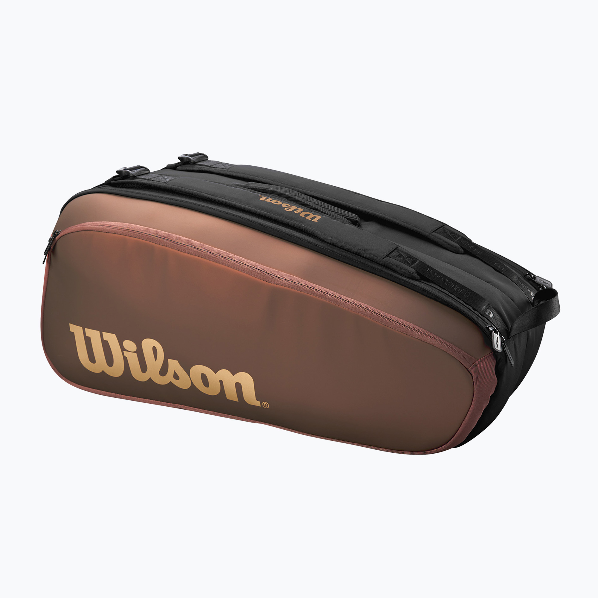 Wilson Super Tour Pro Staff Tennis Bag V14 9Pk brown WR8024501001 (76 x 25 x 25 cm)