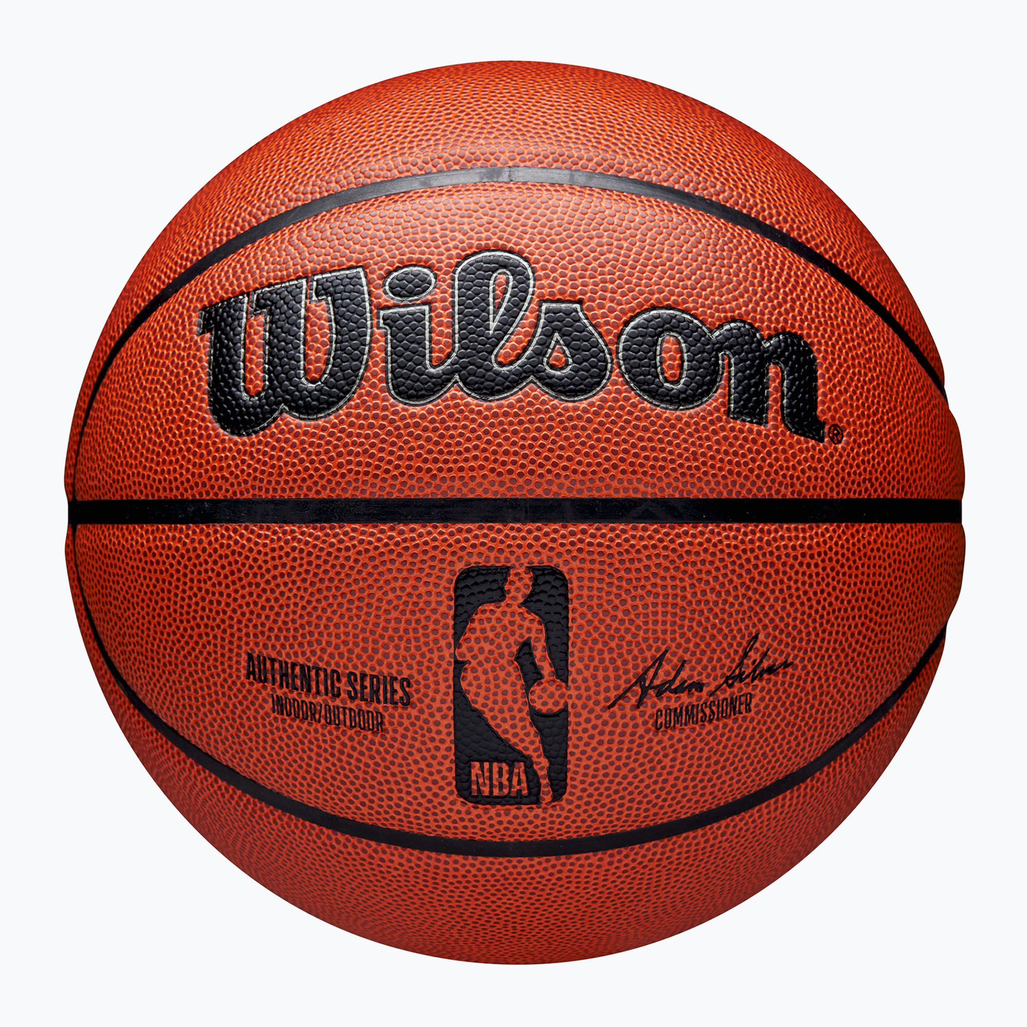 Wilson автентичен Вътрешен външен баскетбол кафяв размер 6