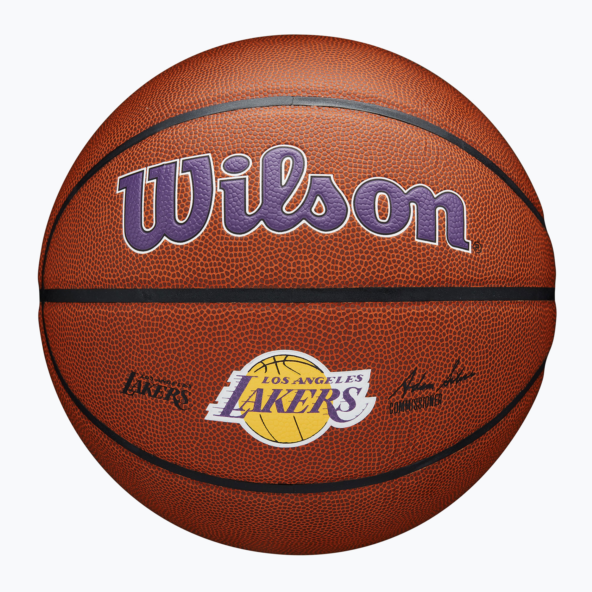 Piłka do koszykówki Wilson NBA Team Alliance Los Angeles Lakers brown rozmiar 7 