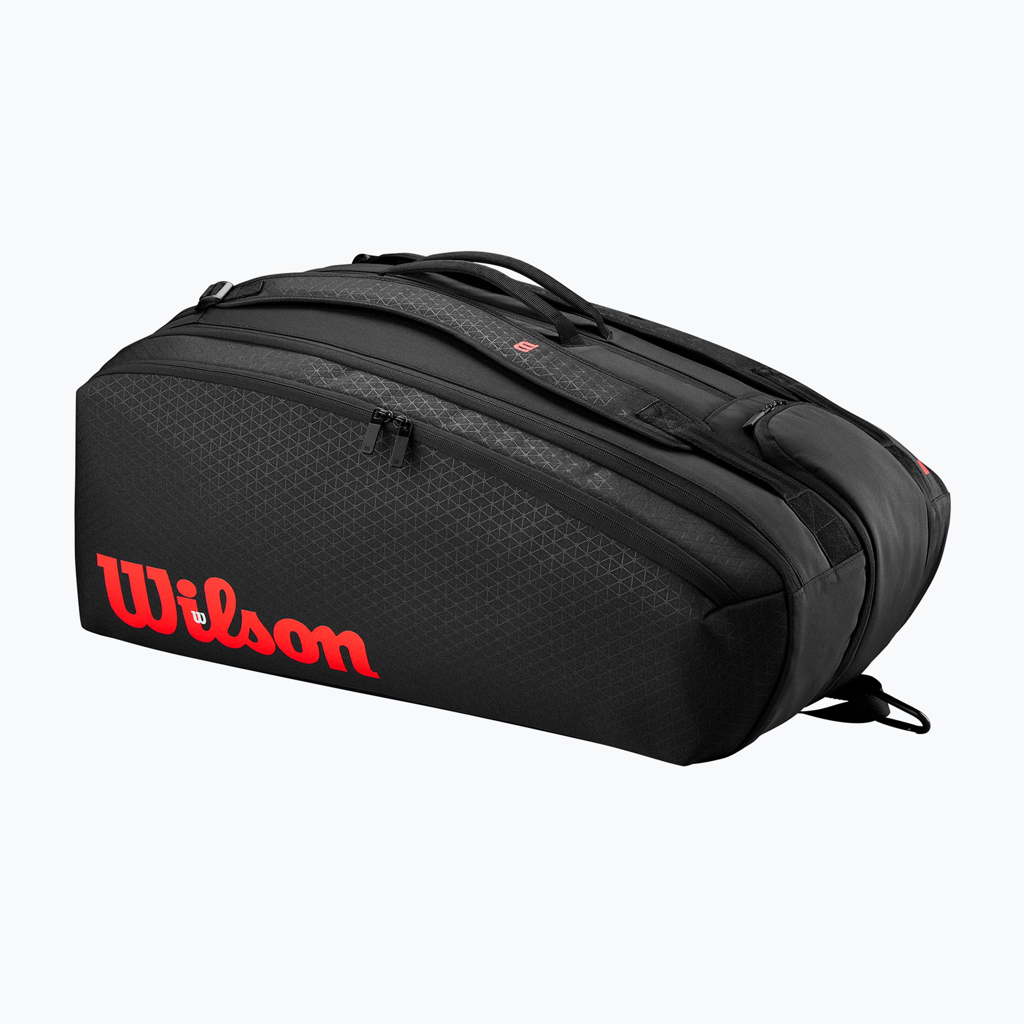 Torba tenisowa Wilson Clash V3 Super Tour black/ infrared 