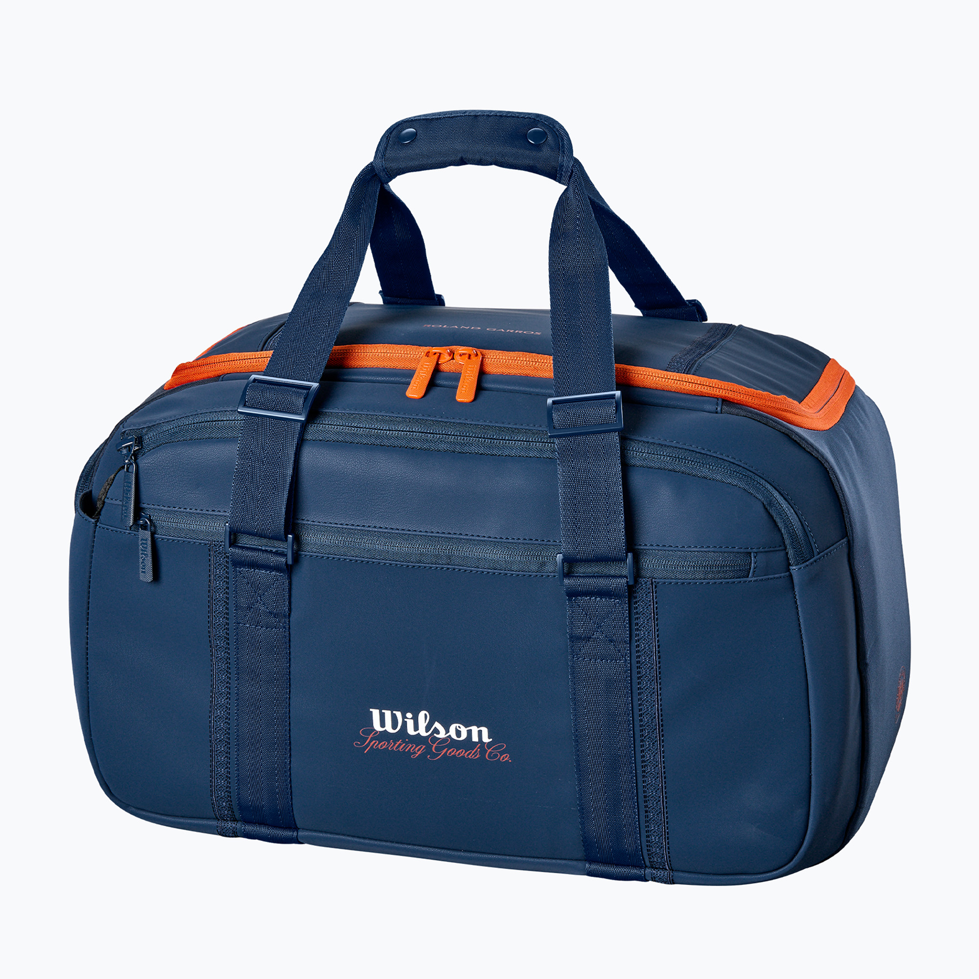 Чанта за тенис Wilson Roland Garros Session De Soiree Small Duffel 2026 navy/clay