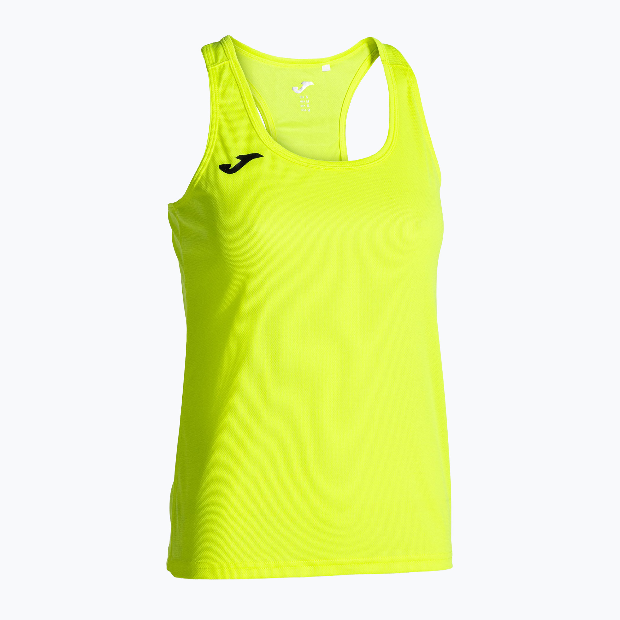 Дамска тениска за бягане Joma Siena II yellow fluor