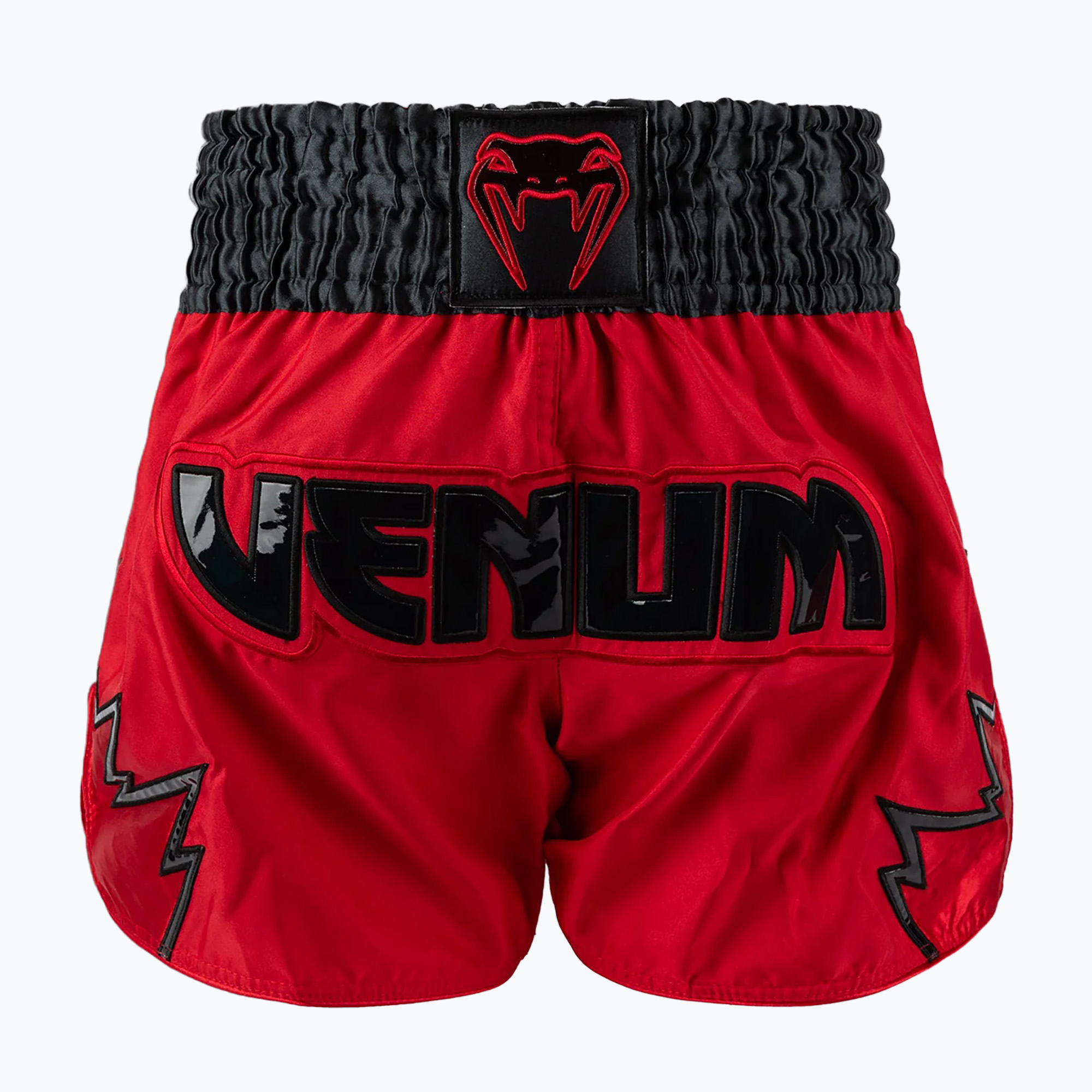 Spodenki treningowe męskie Venum Inferno Muay Thai red/charcol grey/black 