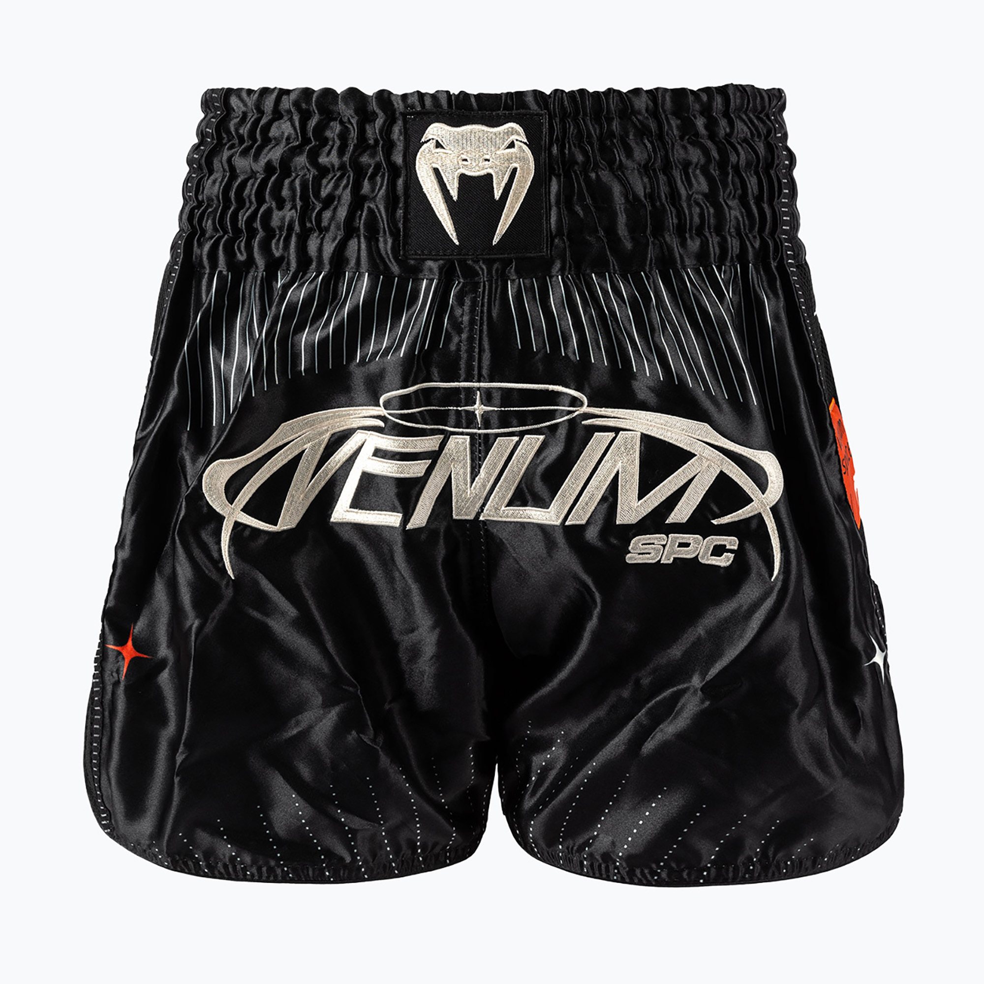 Spodenki treningowe męskie Venum Eclipse Muay Thai black/ivory 