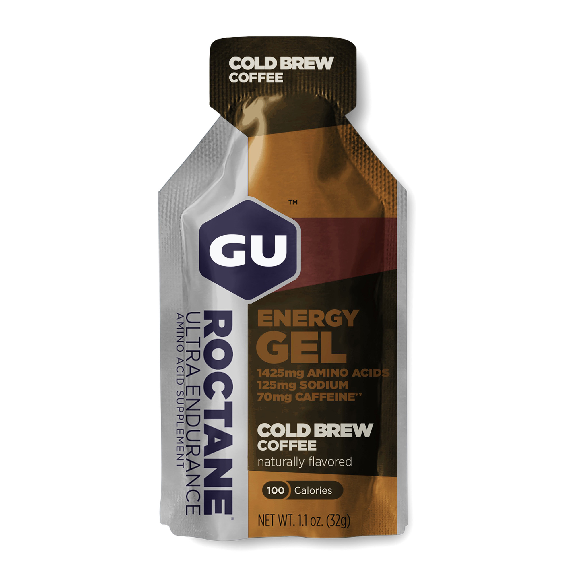 Energetický gél GU Roctane Energy Cold Brew Coffee cold brew coffe